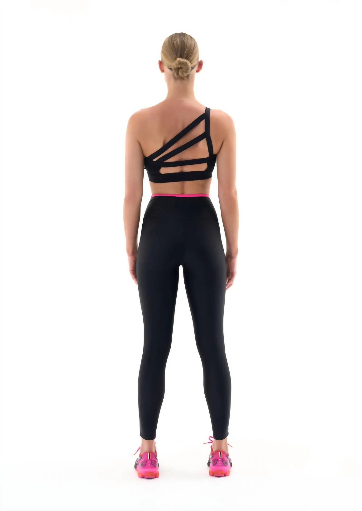 Steady Run Legging In Pink Glo