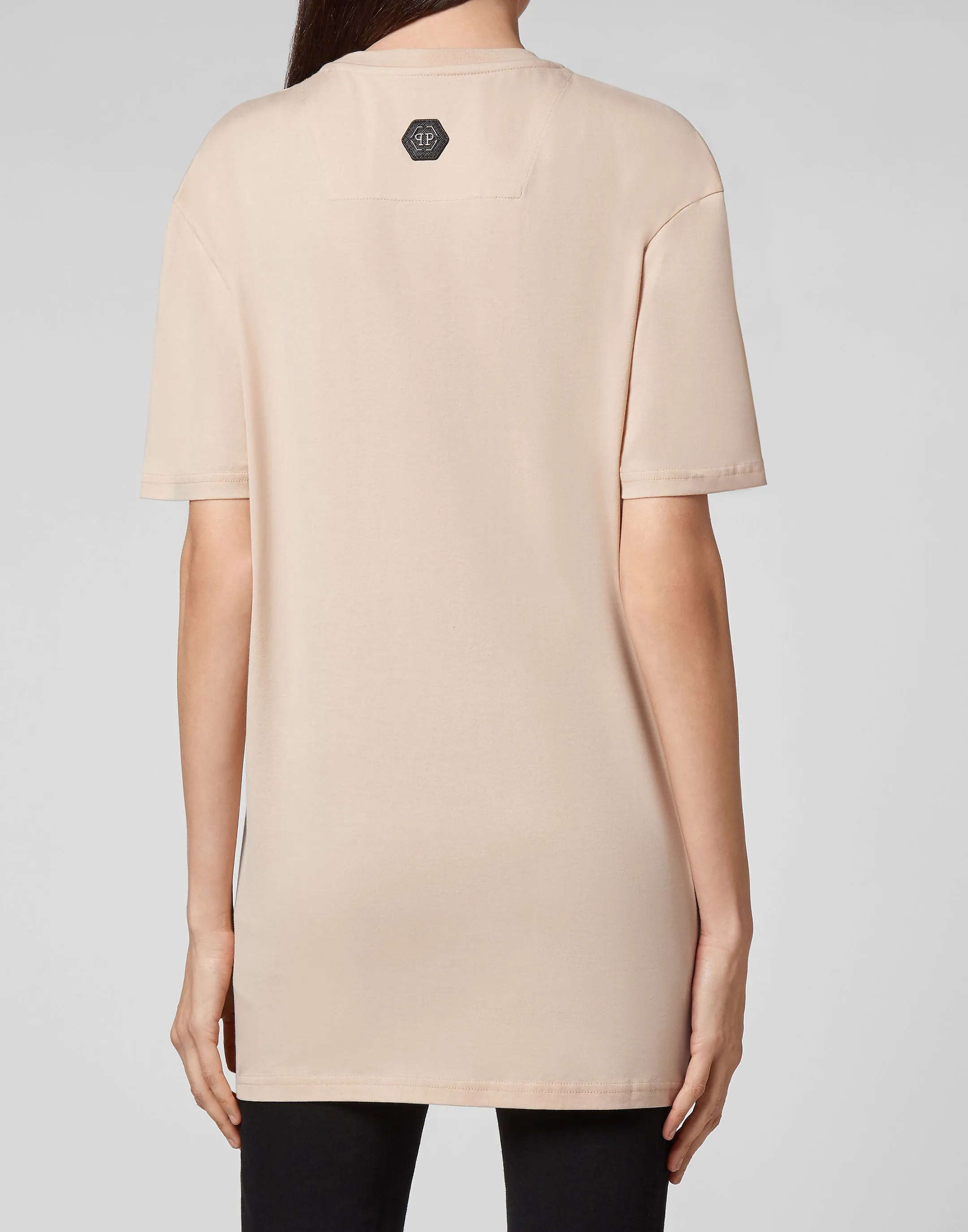 T-shirt Round Neck SS print Skull