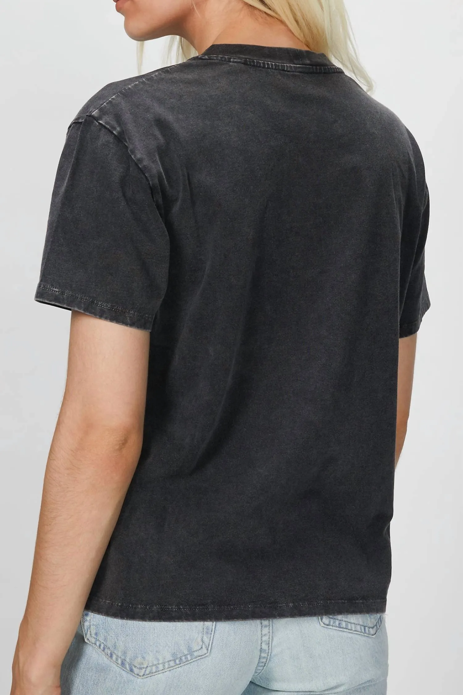 T-Shirt With Tiger Print In Black