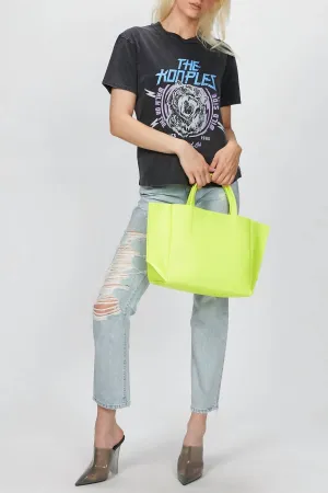 T-Shirt With Tiger Print In Black