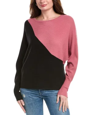 T Tahari Boatneck Top