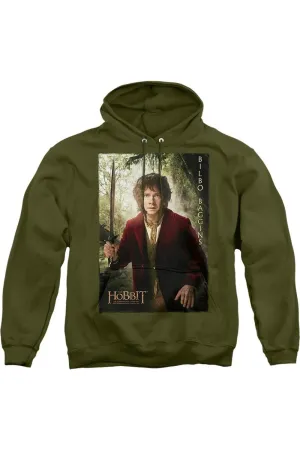 The Hobbit Bilbo Poster Adult Pull Over Hoodie / Hooded Sweatshirt