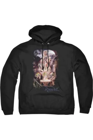 The Hobbit Rivendell Adult Pull Over Hoodie / Hooded Sweatshirt