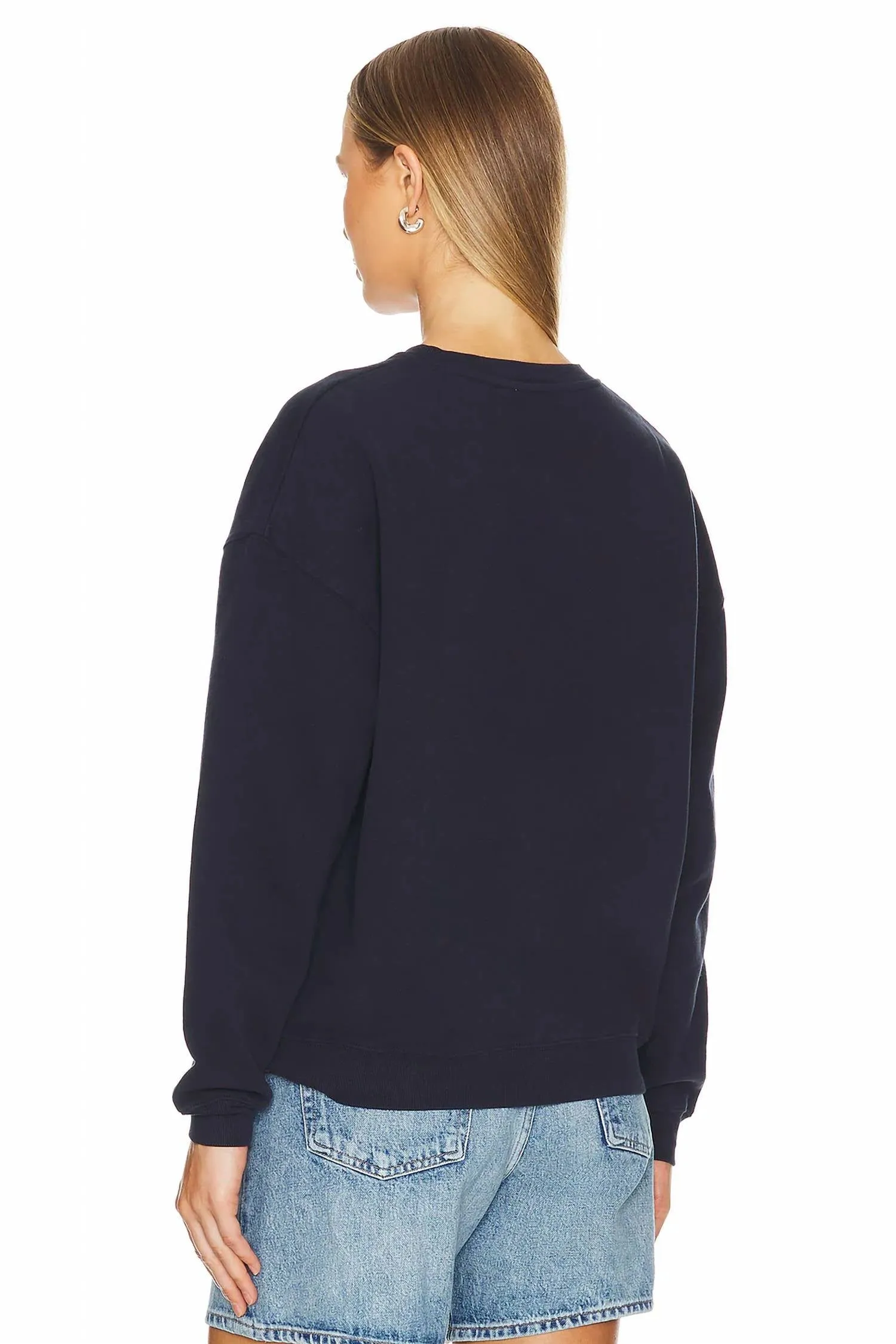 The Oversized Hello New York Sweatshirt In Navy