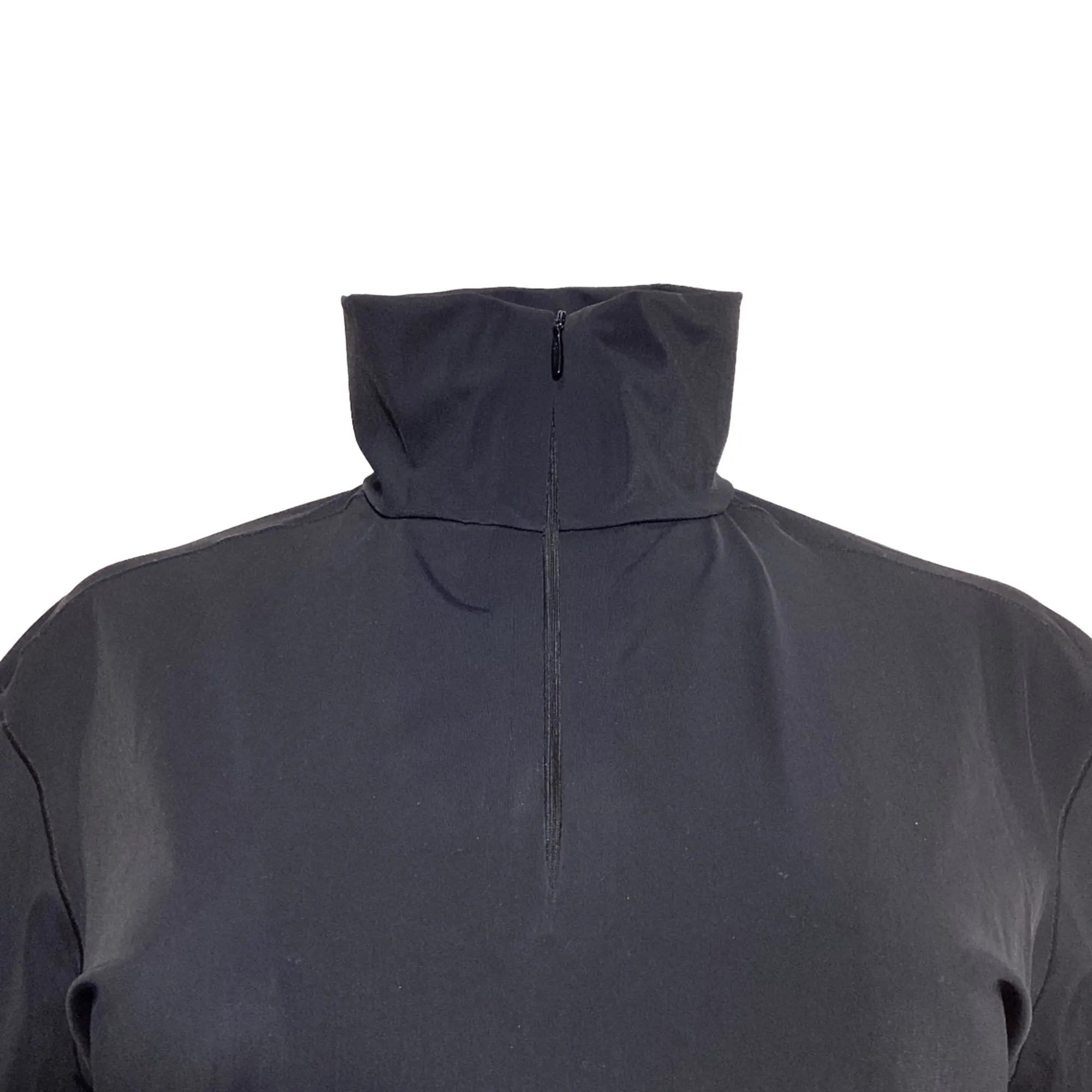 The Row Estreilla Turtleneck Top in Black Polyamide