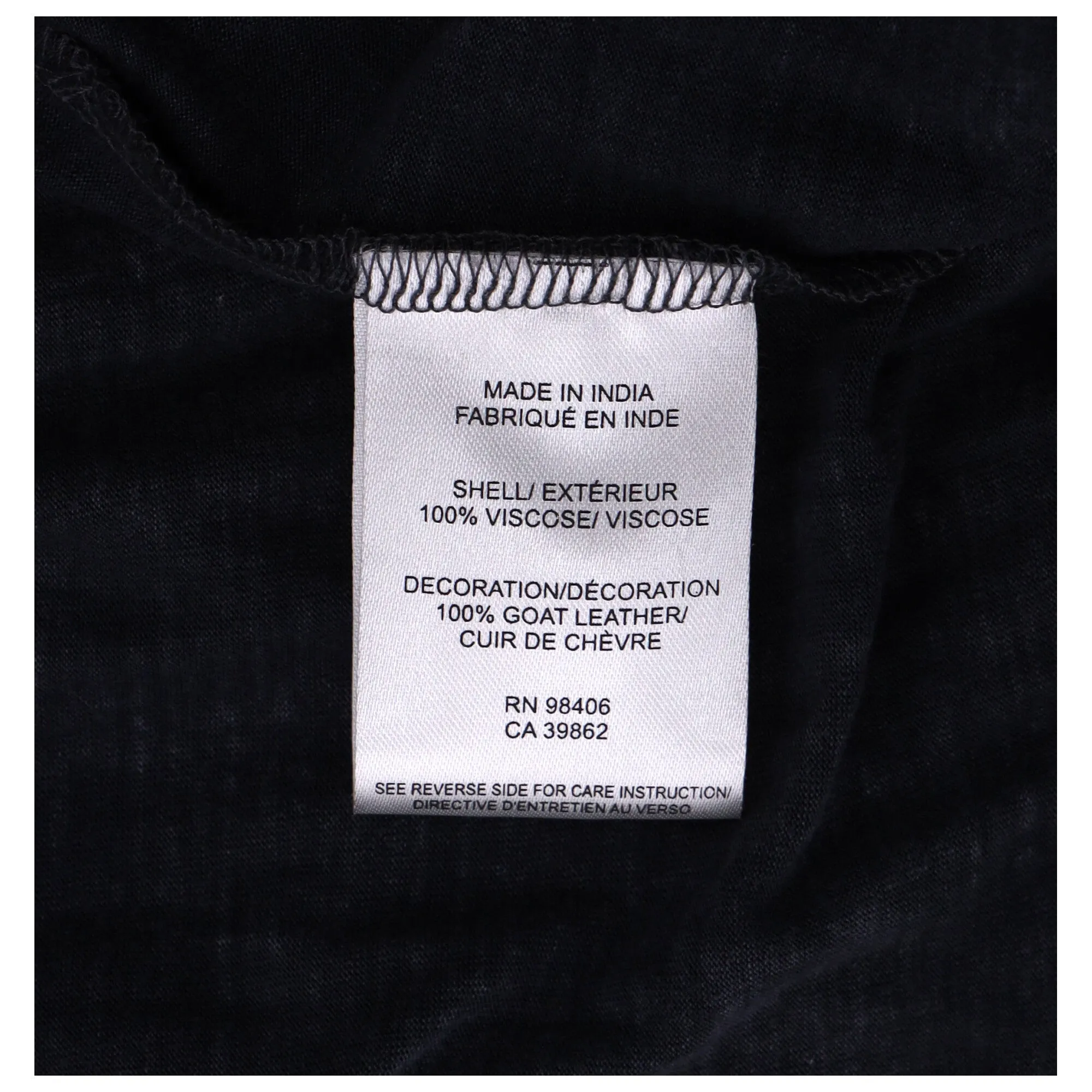 Theyskens' Theory Denim Fringe Detail Tank Top in Blue Cotton
