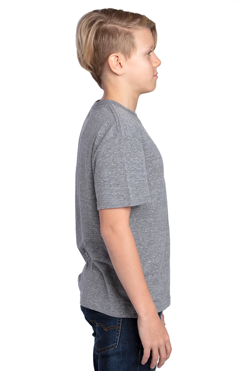 Threadfast Apparel Youth Short Sleeve Crewneck T-Shirt - Grey