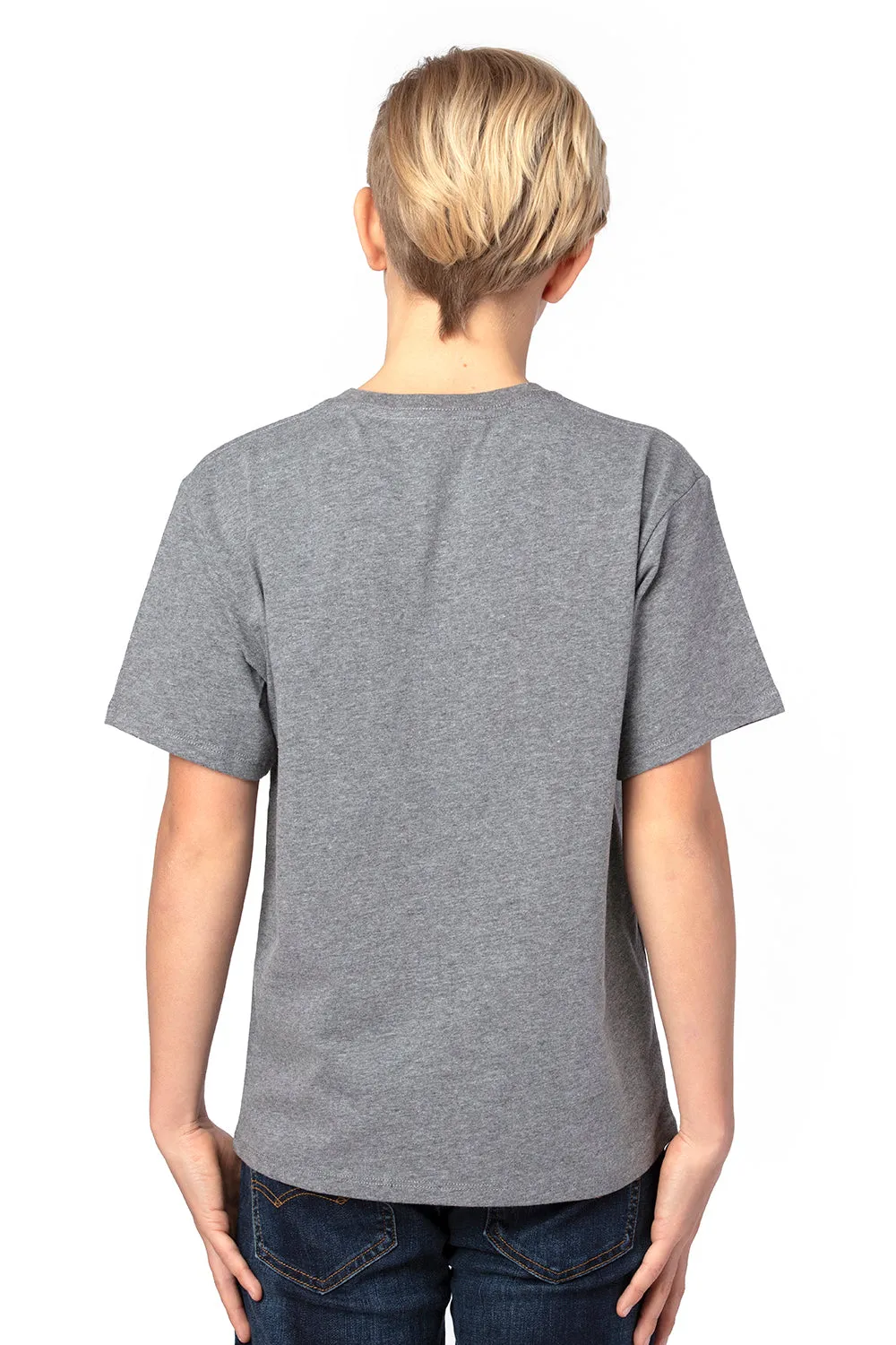 Threadfast Apparel Youth Short Sleeve Crewneck T-Shirt - Grey