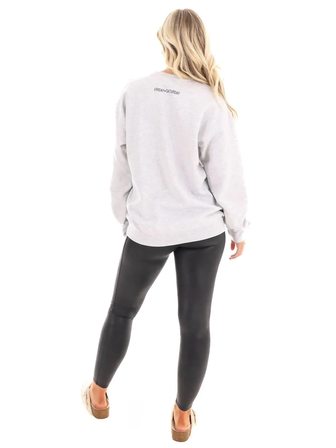 Tis The Season Sweatshirt In Ash