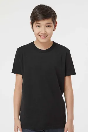 Tultex Youth Fine Jersey Short Sleeve Crewneck T-Shirt - Black