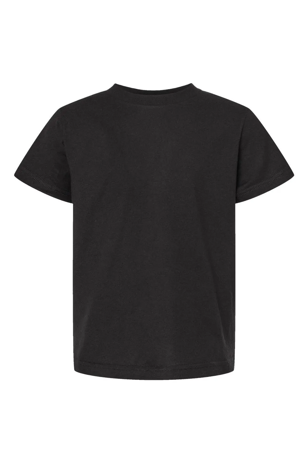 Tultex Youth Fine Jersey Short Sleeve Crewneck T-Shirt - Black