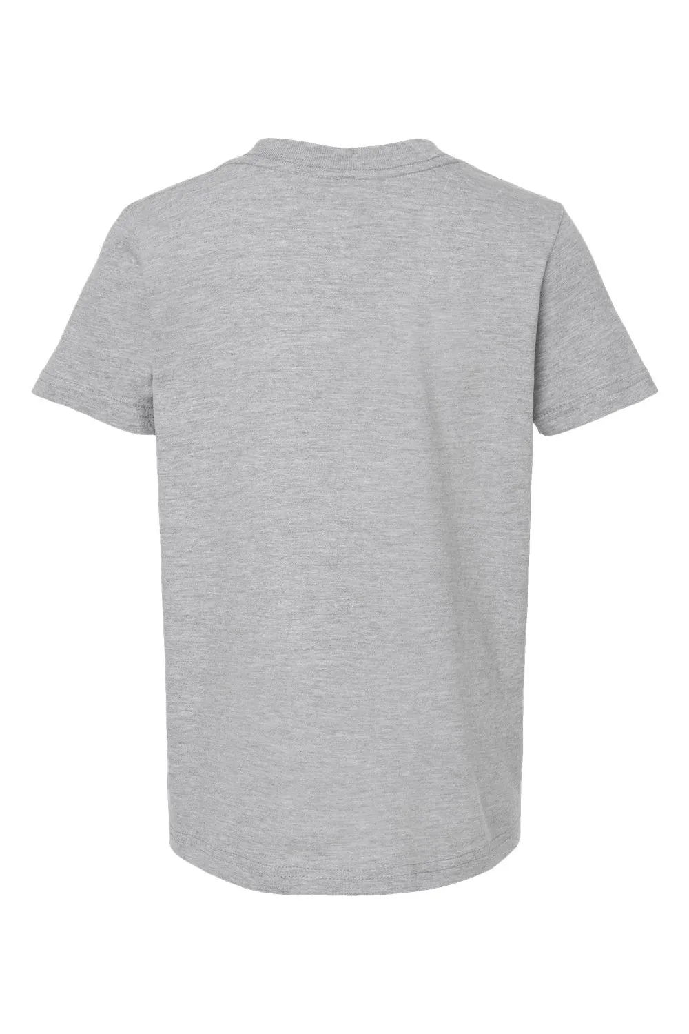 Tultex Youth Fine Jersey Short Sleeve Crewneck T-Shirt - Heather Grey