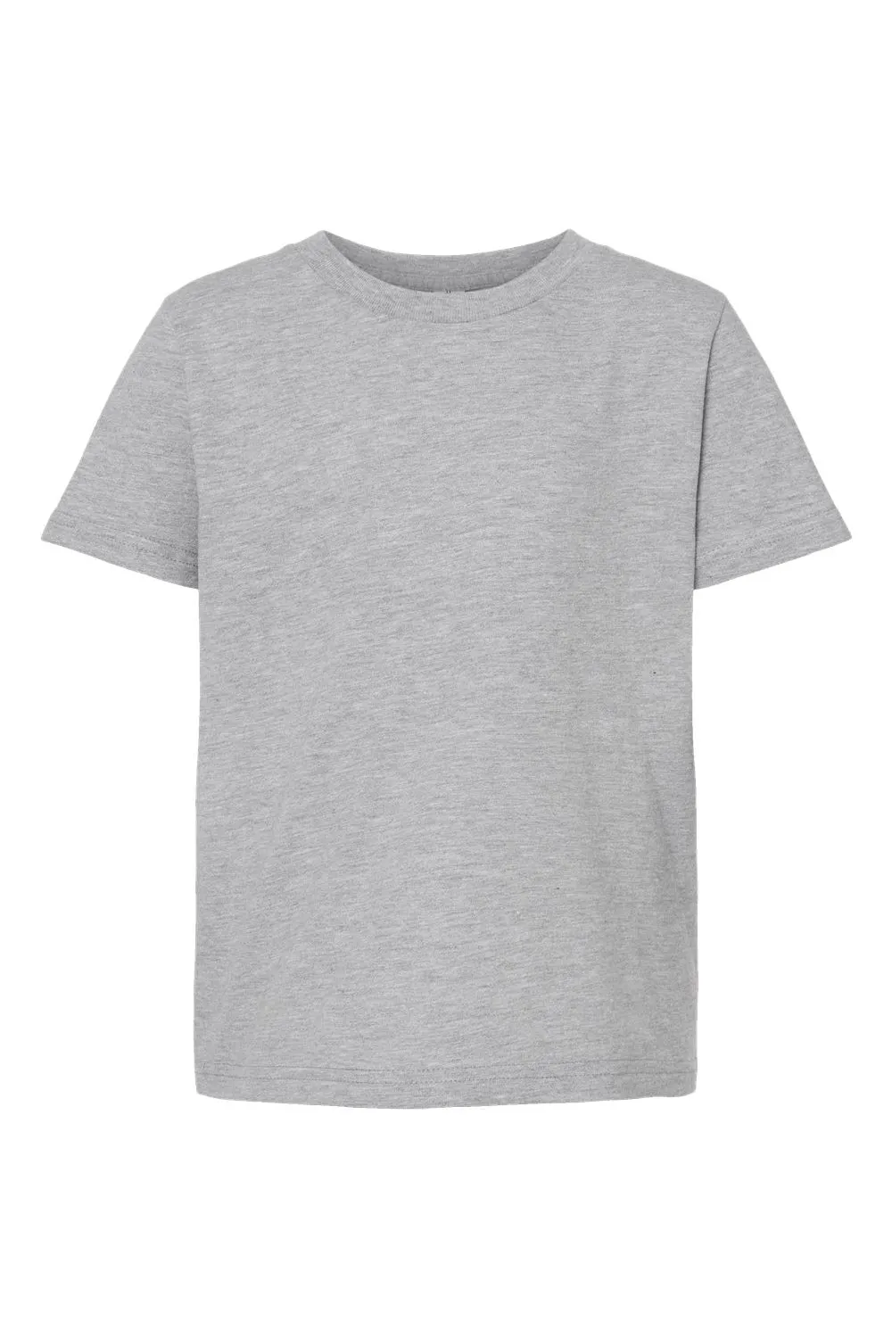 Tultex Youth Fine Jersey Short Sleeve Crewneck T-Shirt - Heather Grey