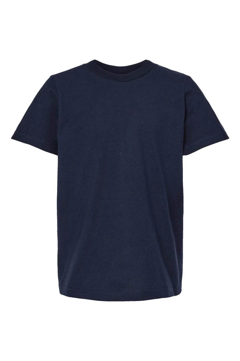 Tultex Youth Fine Jersey Short Sleeve Crewneck T-Shirt - Navy Blue