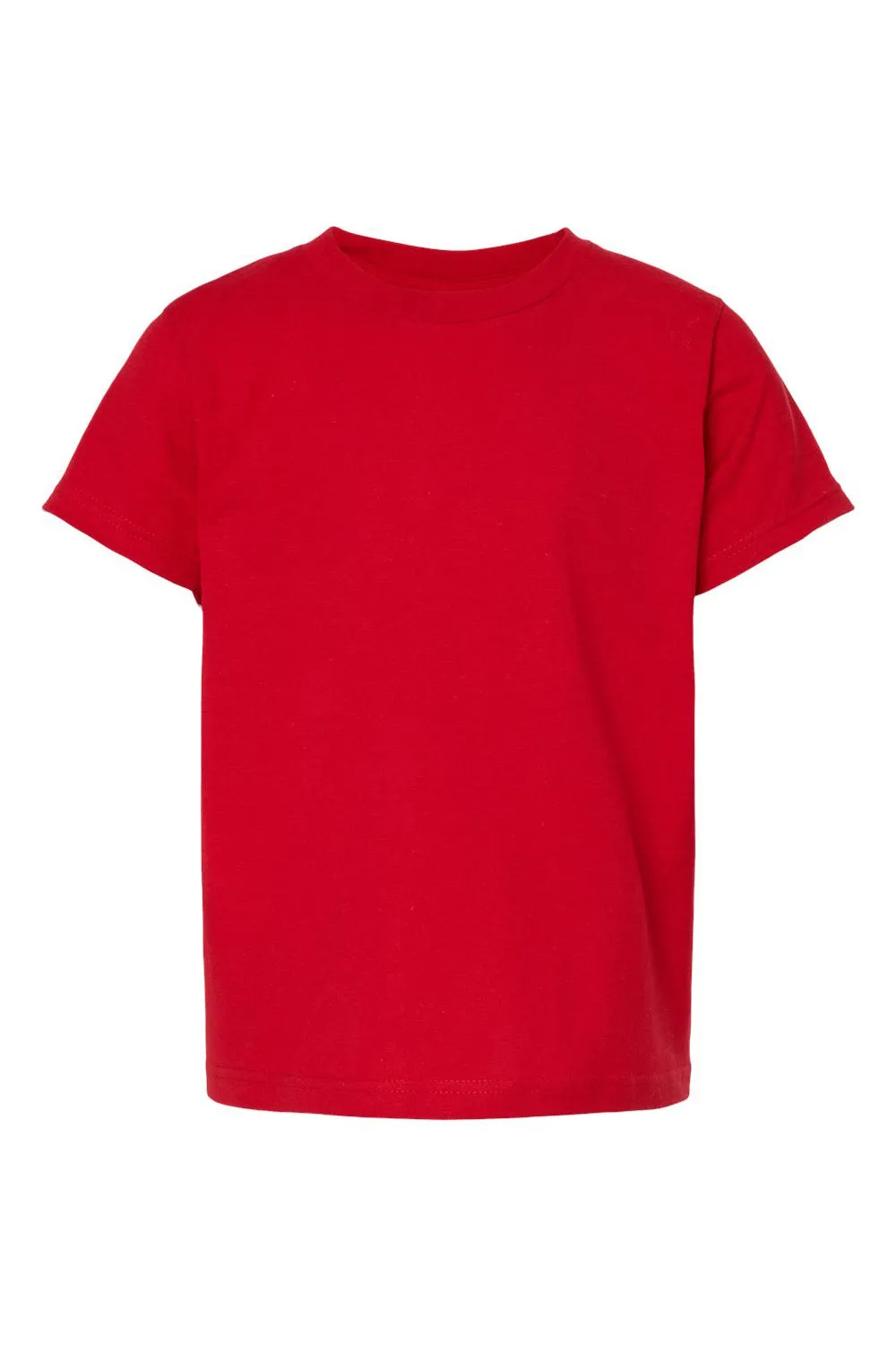 Tultex Youth Fine Jersey Short Sleeve Crewneck T-Shirt - Red