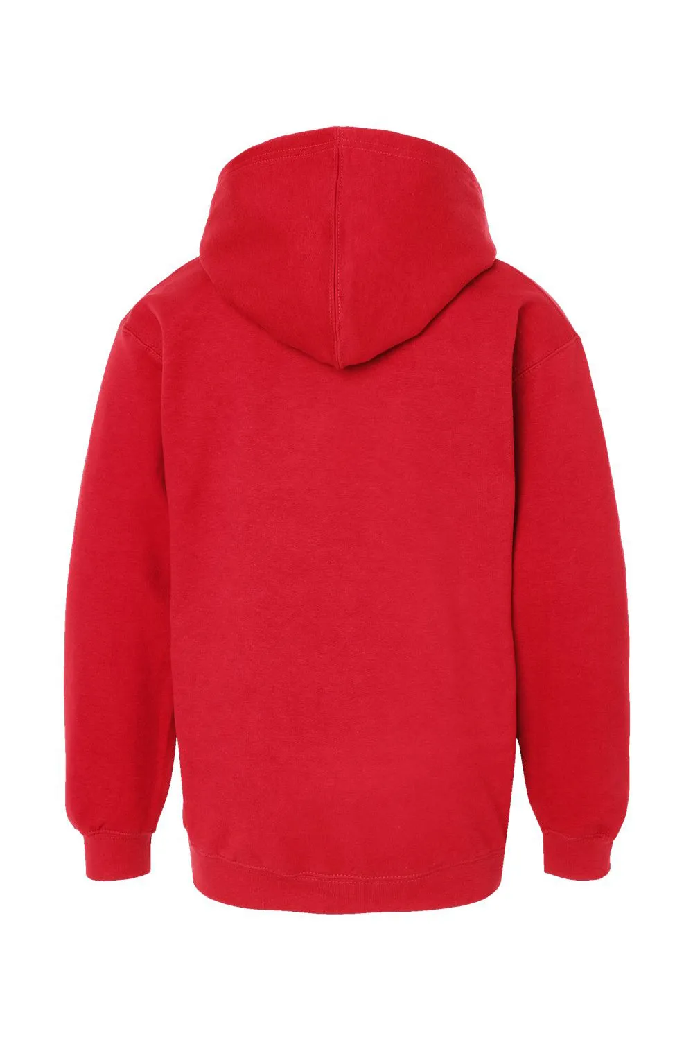 Tultex Youth Hooded Sweatshirt Hoodie w/ Pouch Pocket - Red