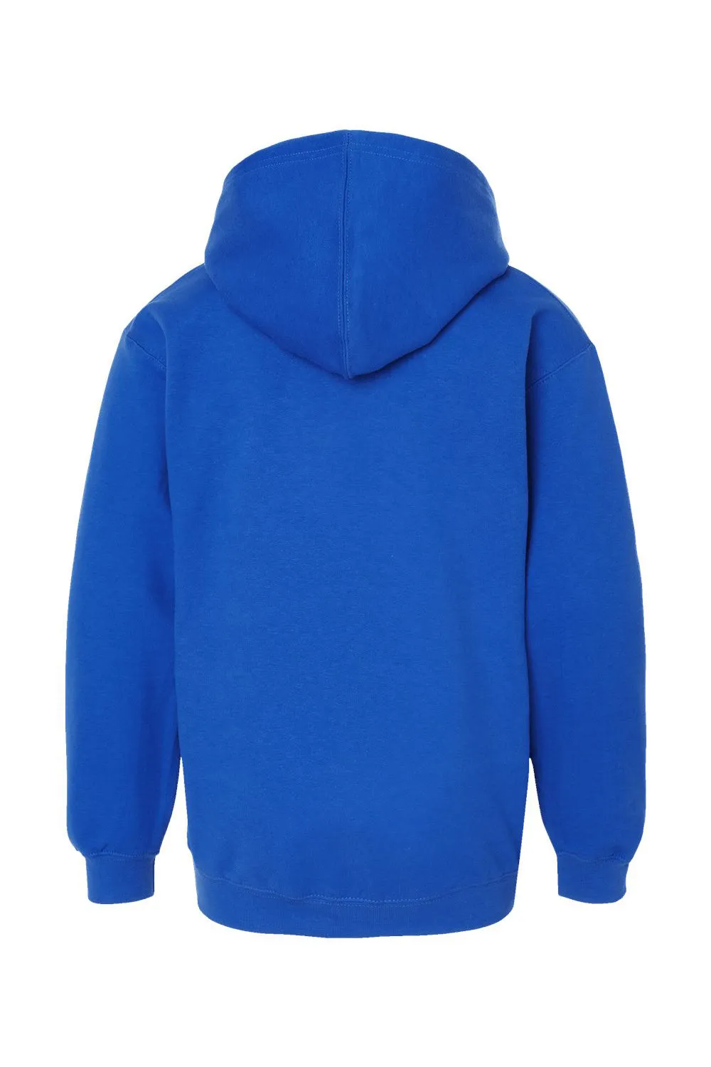Tultex Youth Hooded Sweatshirt Hoodie w/ Pouch Pocket - Royal Blue