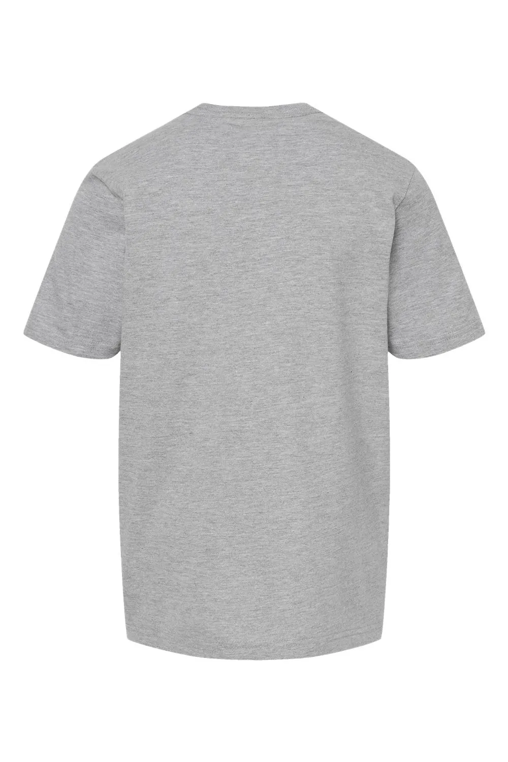 Tultex Youth Jersey Short Sleeve Crewneck T-Shirt - Heather Grey
