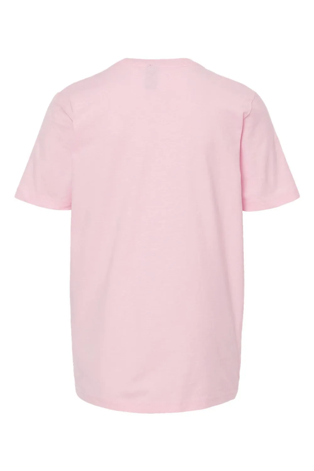 Tultex Youth Jersey Short Sleeve Crewneck T-Shirt - Light Pink