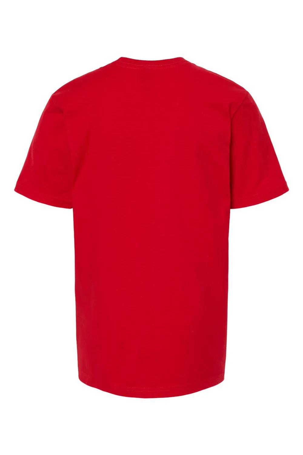 Tultex Youth Jersey Short Sleeve Crewneck T-Shirt - Red
