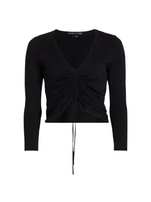 Veronica Beard Kerr Tee Black