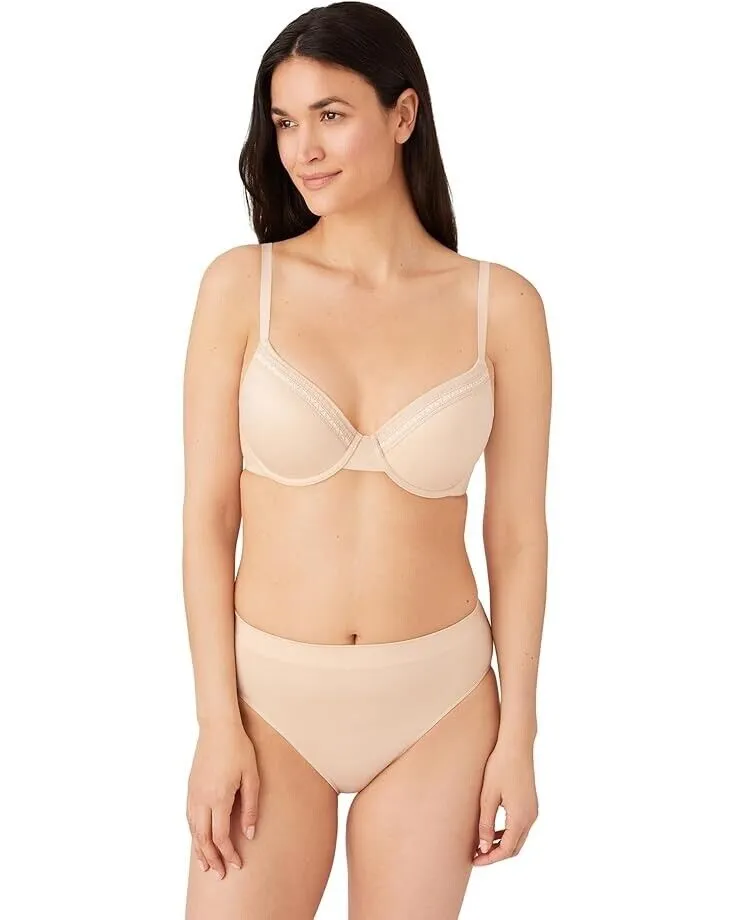 Wacoal Perfect Primer T-Shirt Bra Women's 32D Beige Underwire Convertible ERK811