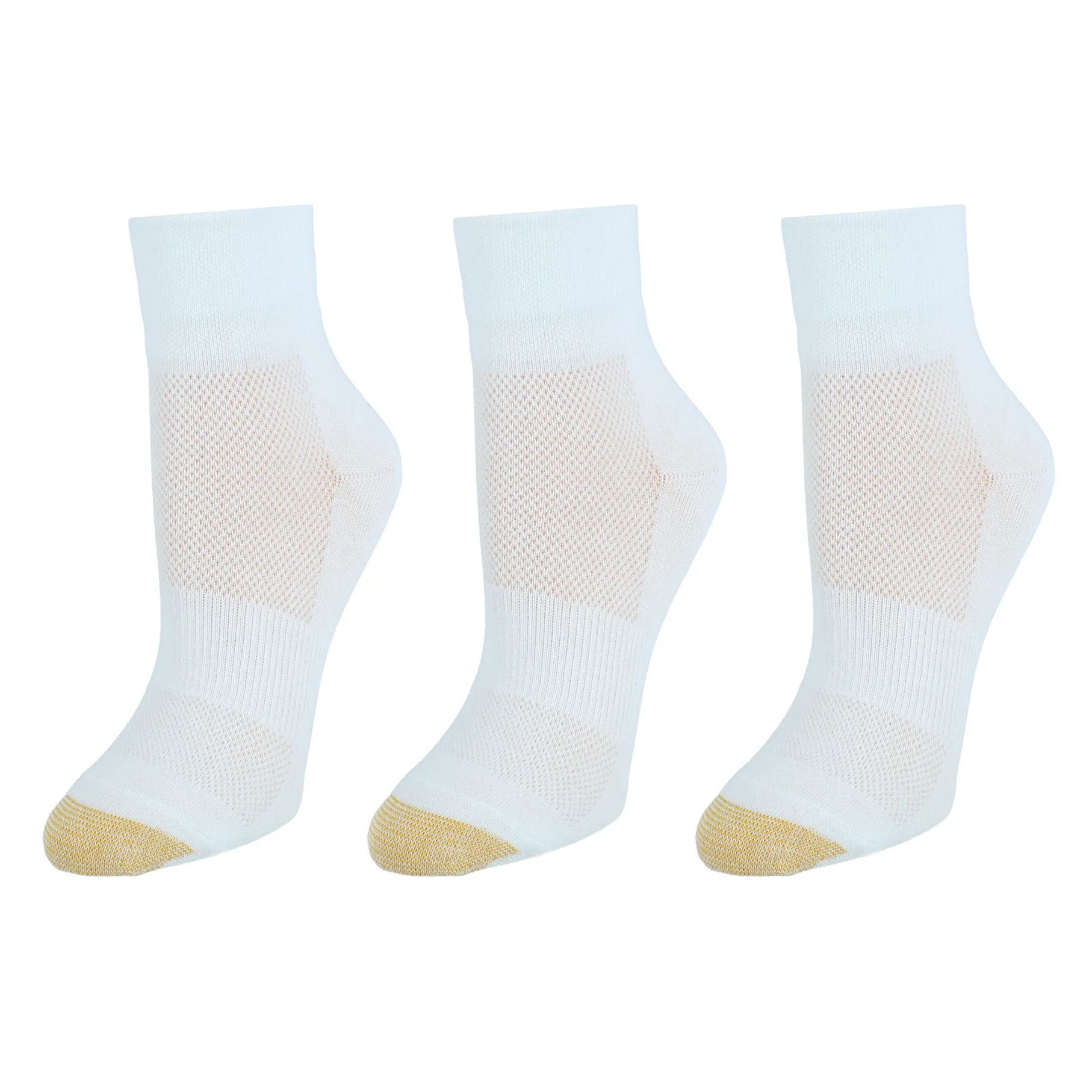 Women's CoolMax Quarter Ankle Socks (Pack of 3)