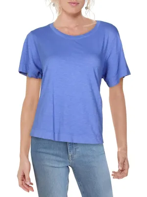 Womens Cotton Crew Neck T-Shirt