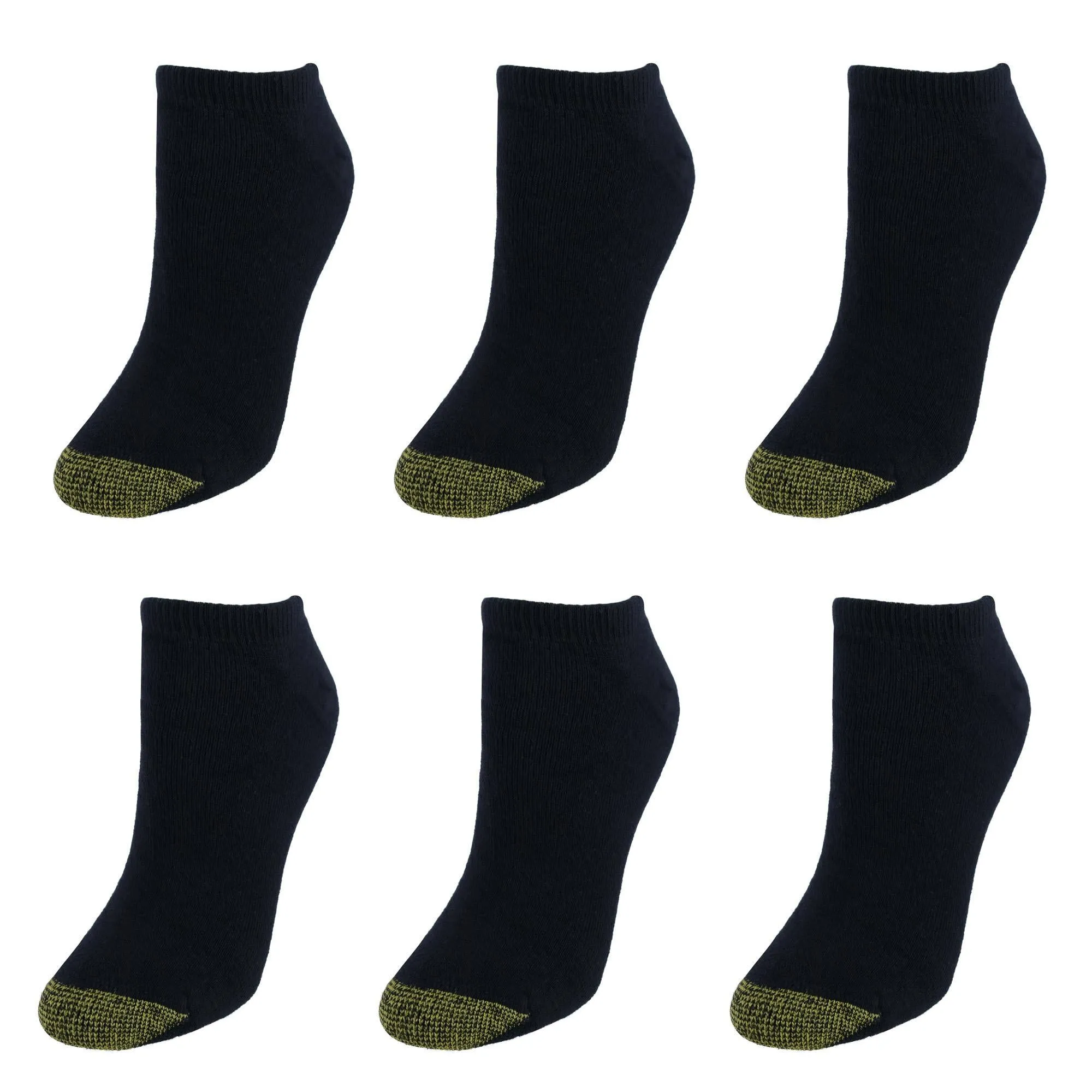Women's Cotton No Show Liner Socks (Pack of 6)