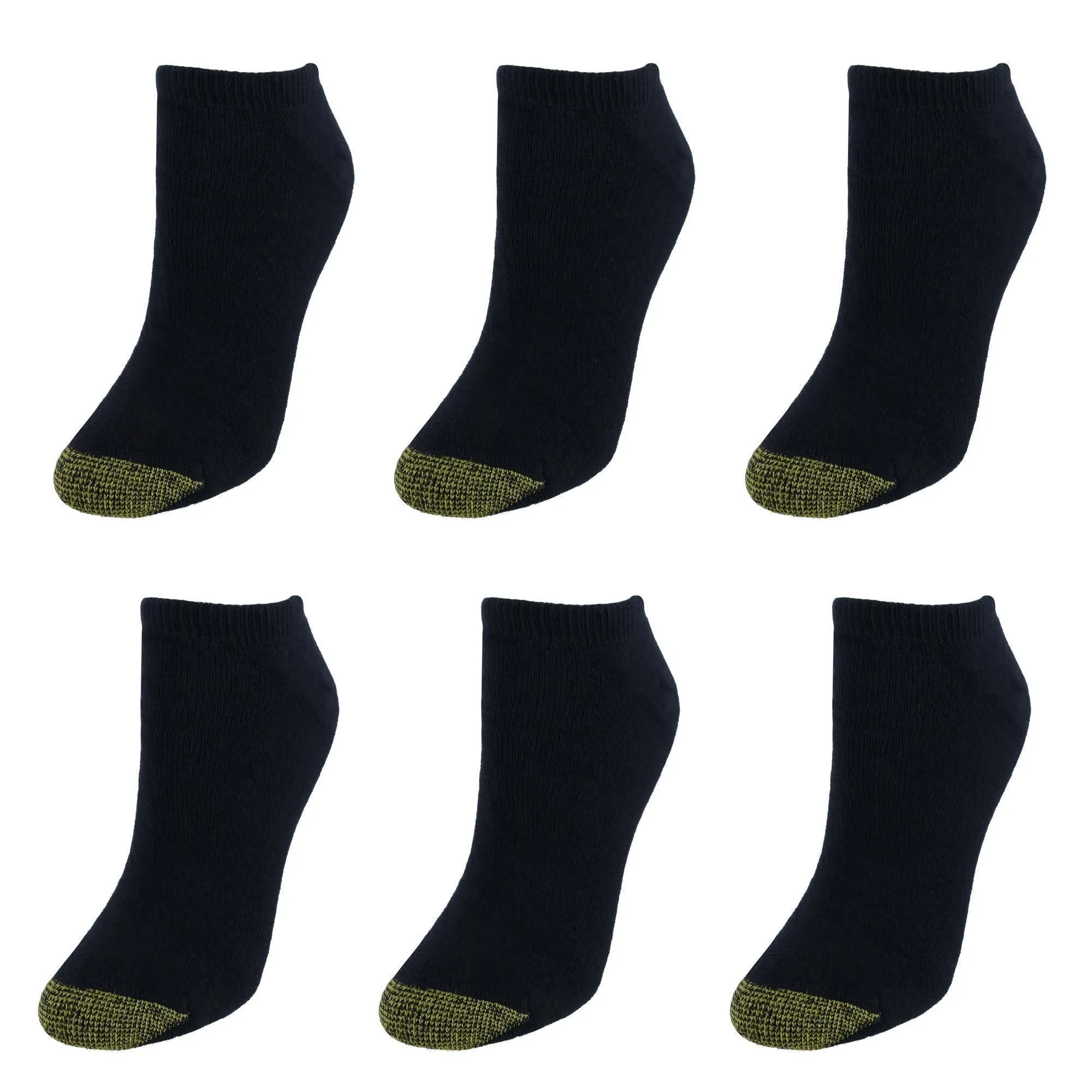Women's Cotton No Show Liner Socks (Pack of 6)
