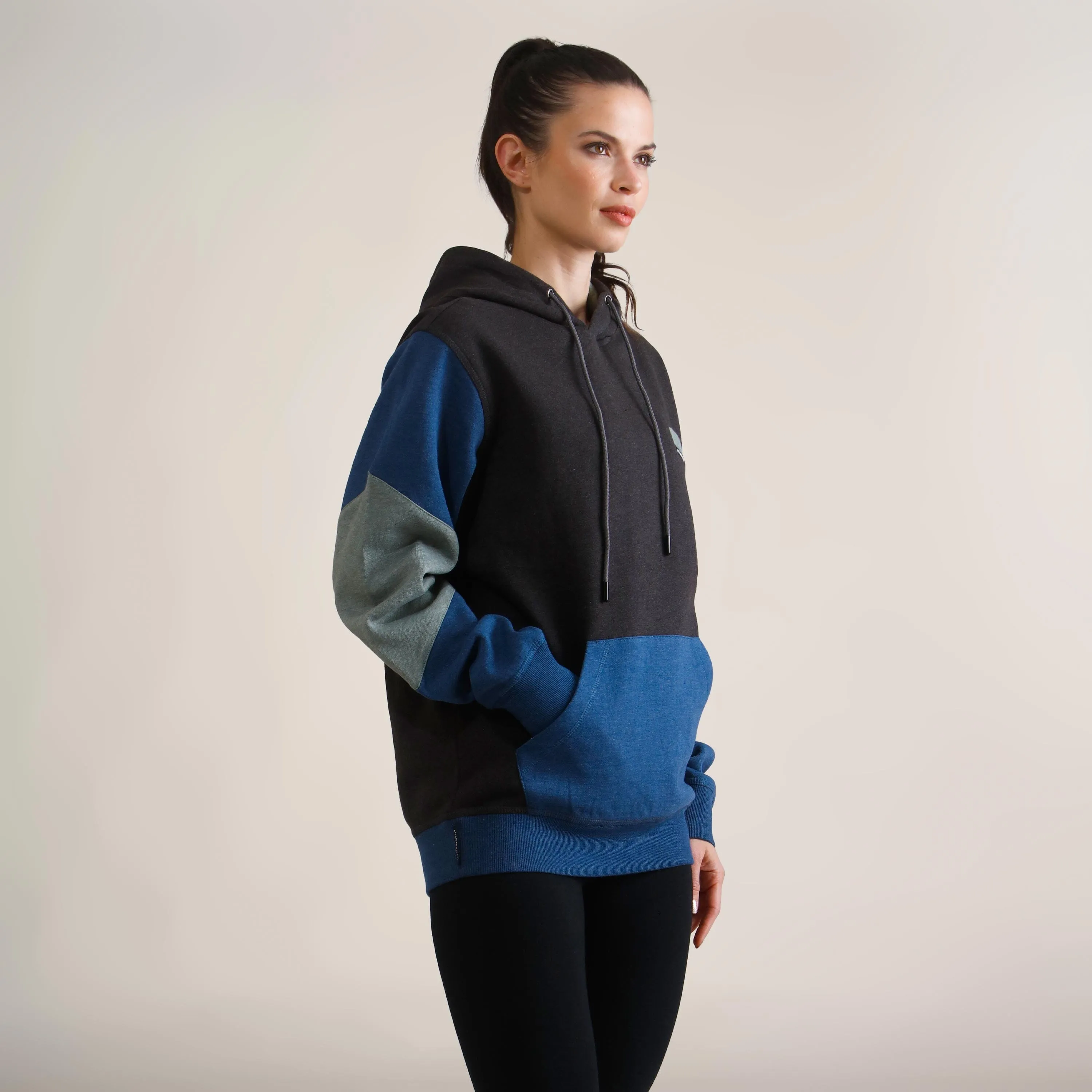 Women's Drew Colorblock Oversized  Hooded Sweatshirt