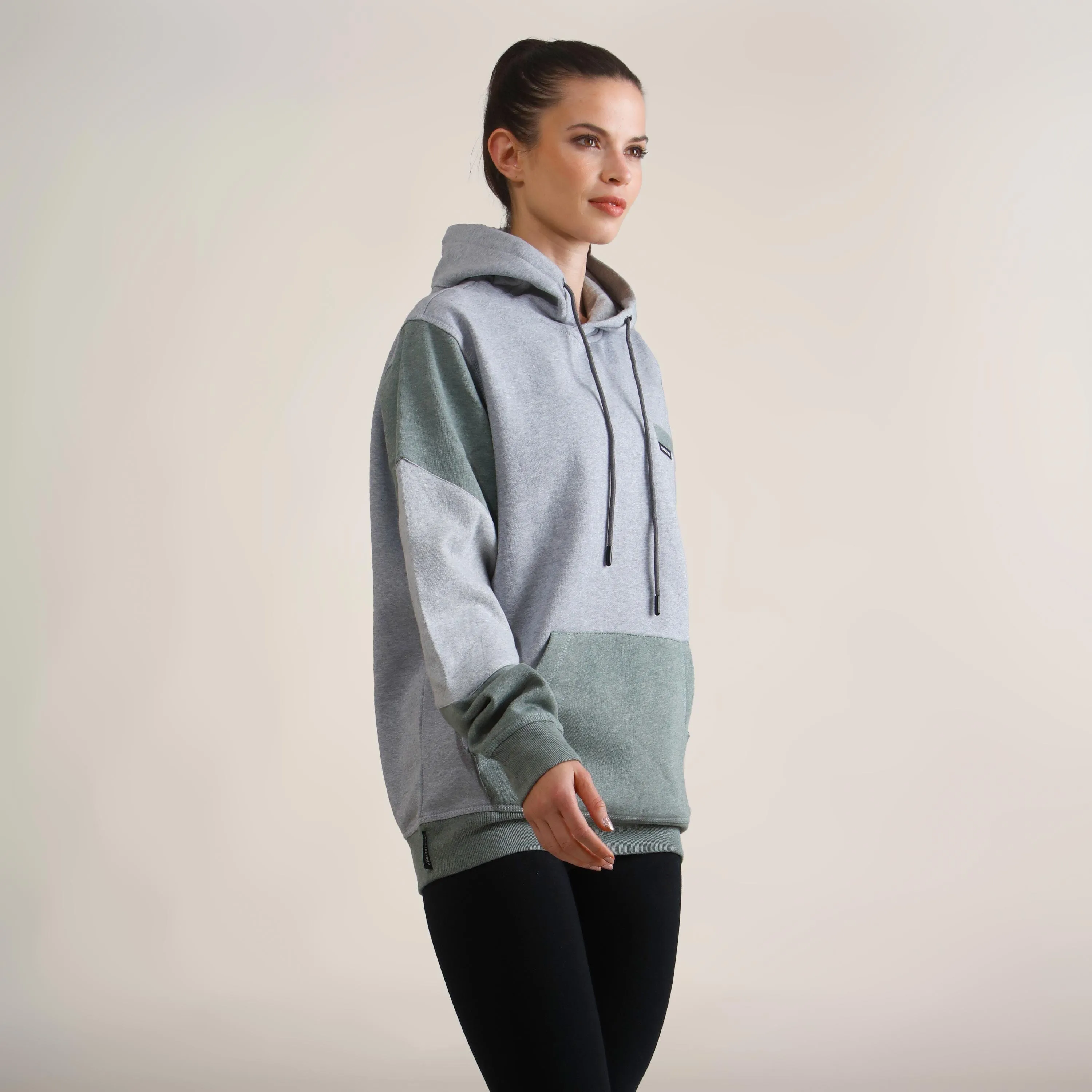 Women's Drew Colorblock Oversized  Hooded Sweatshirt