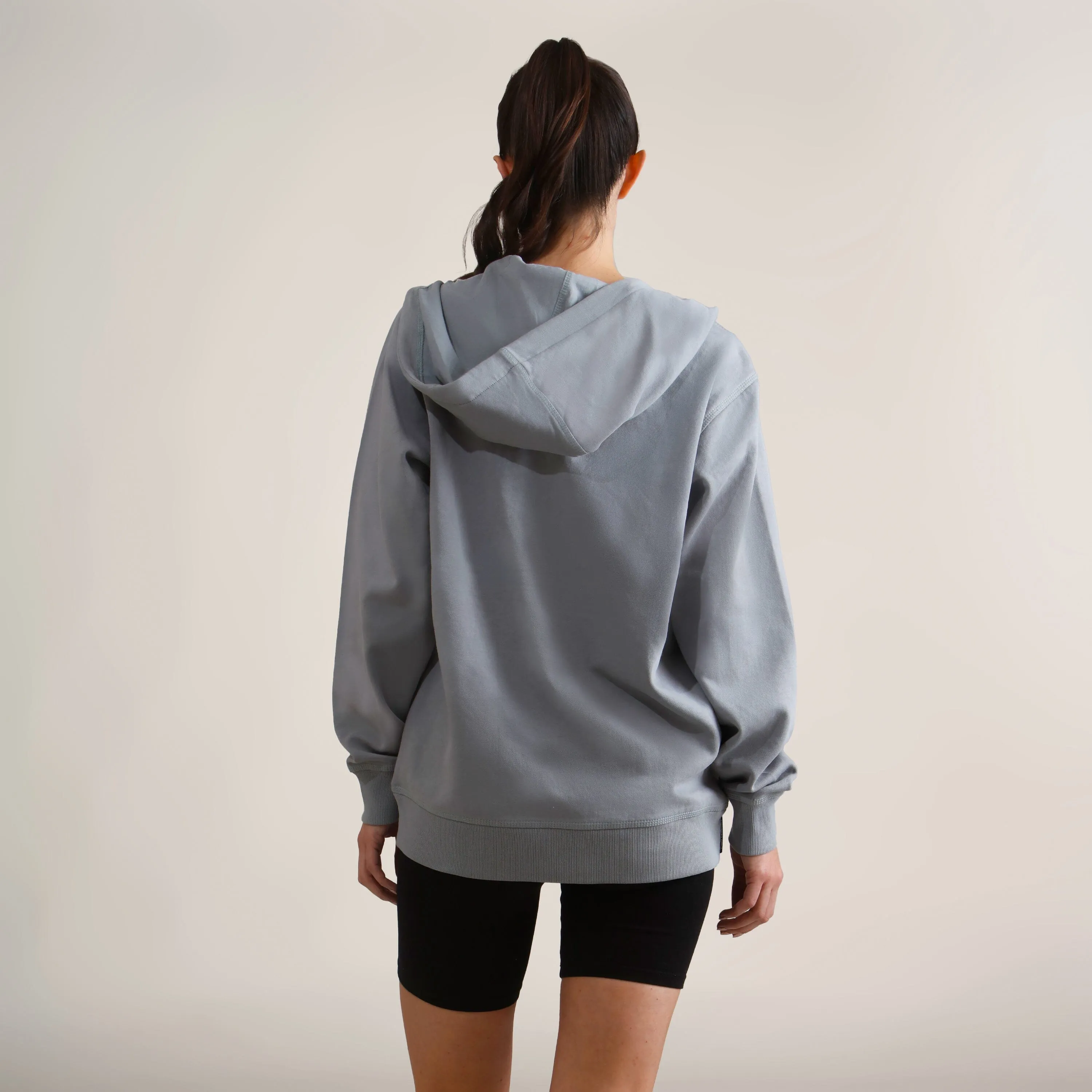 Women's Taylor Double Zipper Pullover Oversized Hoodie