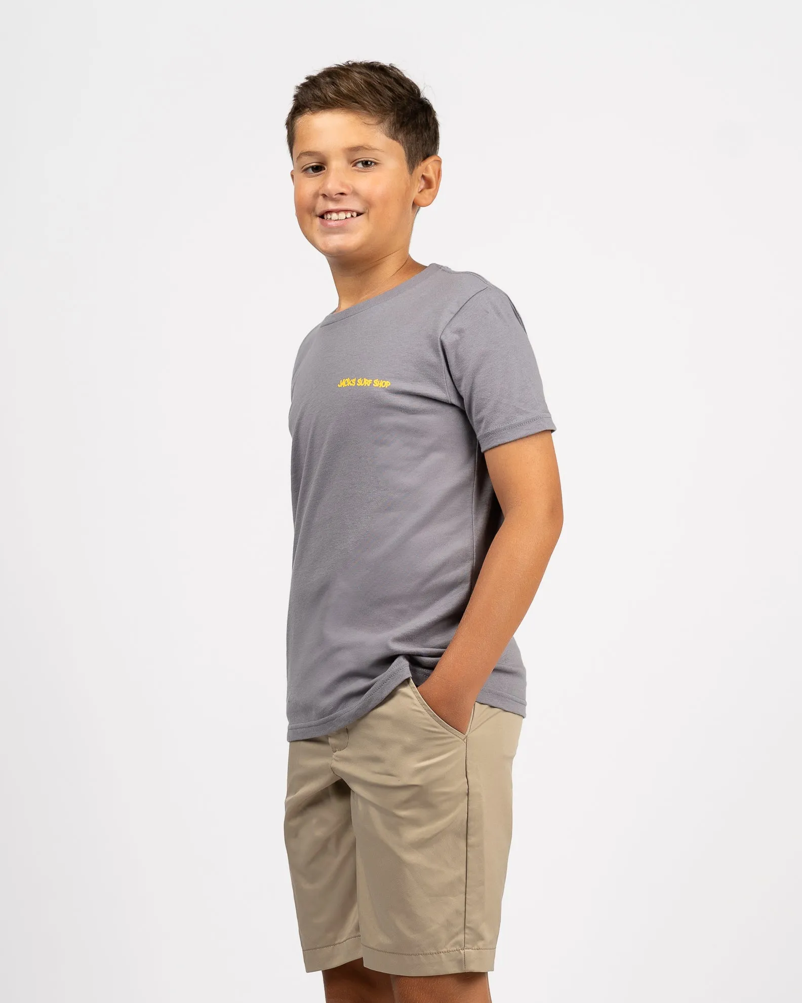 Youth (8-16) Rocket Power X Jack's "Checkered Skate" S/S Tee